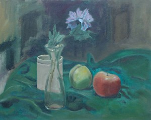 Natura morta con fiore