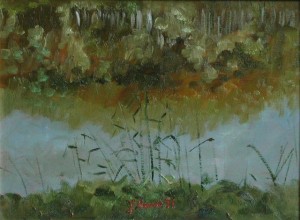 Canne nello stagno