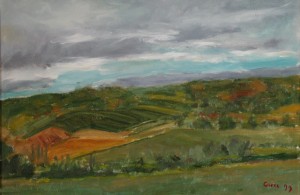 Nuvole sulla collina